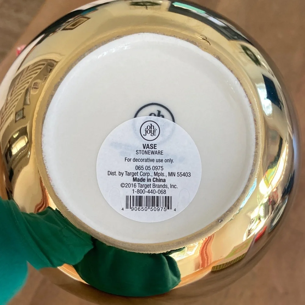 Oh Joy! Gold Lady Face Planter 2017 - Picture 2 of 4